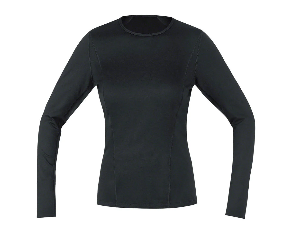 Gore Wear M Base Layer Long Sleeve Shirt (Black) (Women's) (S)